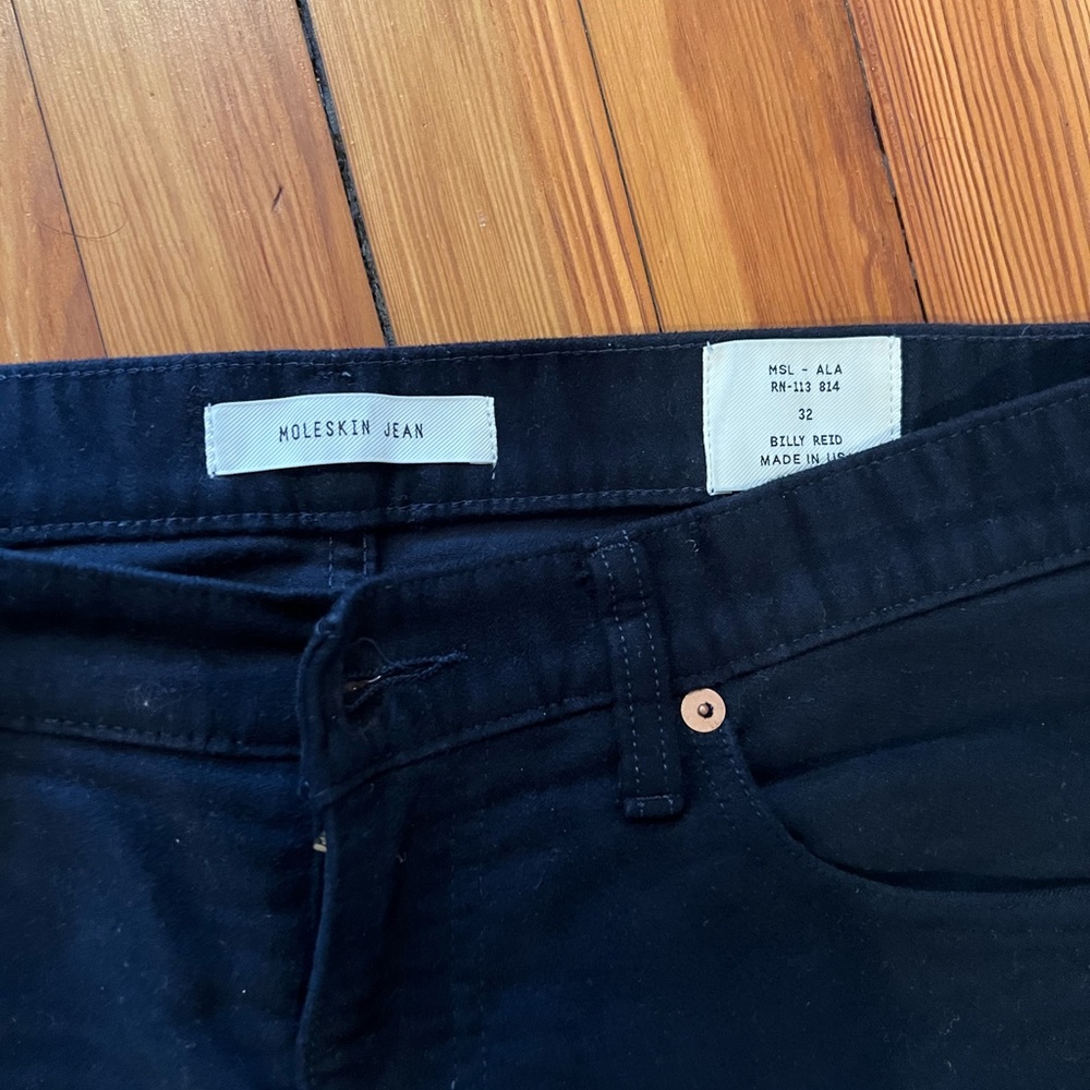 Billy Reid moleskin jeans